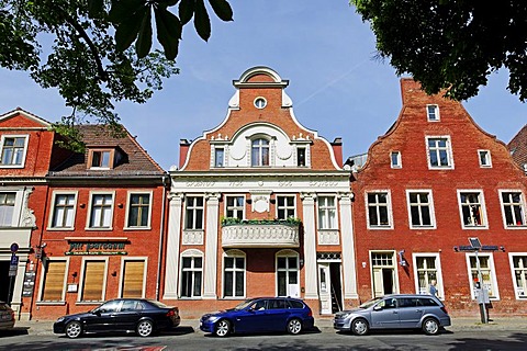 Brick architecture, Hollaendisches Viertel, Dutch Quarter, Potsdam, Brandenburg, Germany, Europe