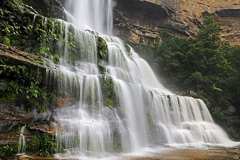 Waterfall in the Blue Mountains, New South Wales, Australia