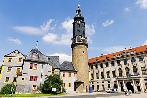 Residential Palace, Weimar, Thueringen, Deutschland, Europa