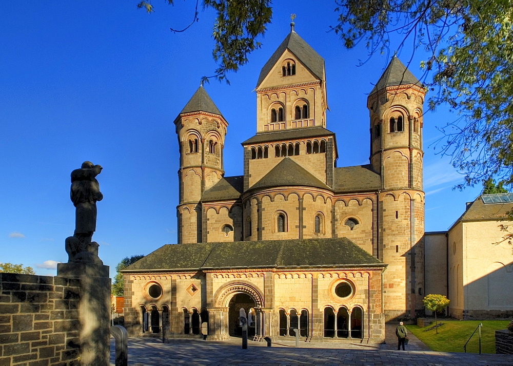 The abbey church of the Benedectine monastery of Maria Laach, Germany, Rhineland-Palantine