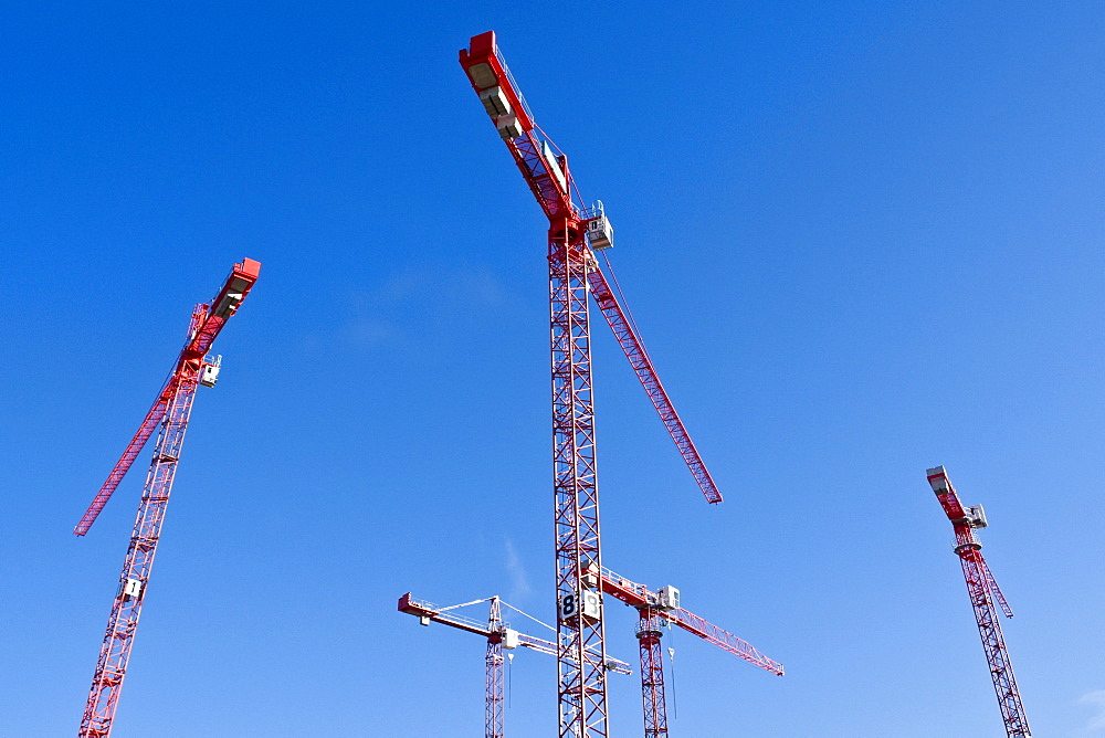 Construction cranes