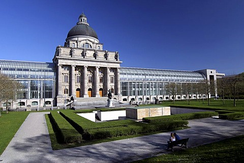 Bavarian State Chancellery, Hofgarten, Munich, Upper Bavaria, Bavaria, Germany