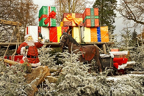 Santa Claus, Europa-Park Rust, Baden-Wuerttemberg, Germany