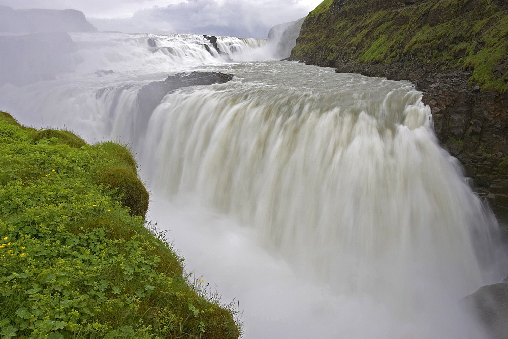 Gullfoss Falls, Haukadalur, Iceland