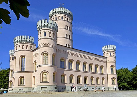 Granitz castle, hunting seat, Prince of Putbus, Ruegen, Mecklenburg-Western Pomerania, Germany