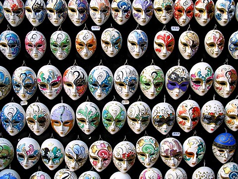 Masks, souvenir, venize, italy