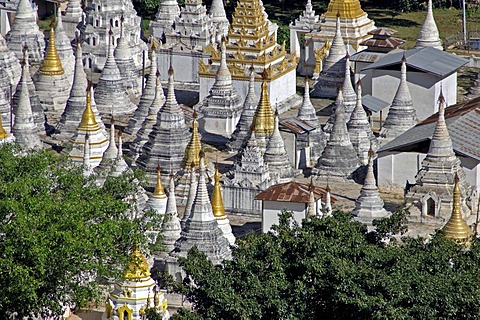 Burma, Myanmar, the Shwe-Umin-Pagoda at Pindaya