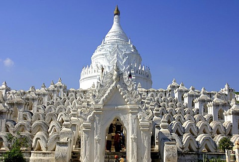 Hsin-byu-me Pagoda, Mingun, Myanmar, Burma