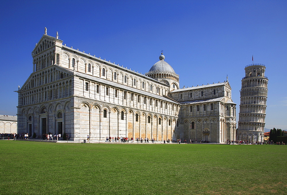 Cathedral Santa Maria Assunta and Leaning tower, Pisa, Tuscany, Italien