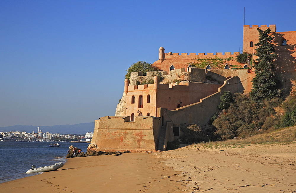 Castle Fortaleza de Sao Joao, Ferragudo, Algarve, Portugal