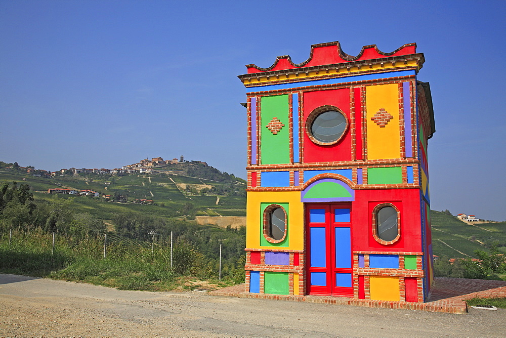 Cappella della S.S. Madonna delle Grazie, Cappella delle Brunata, Langhe, Piedmont, Italy, Europe