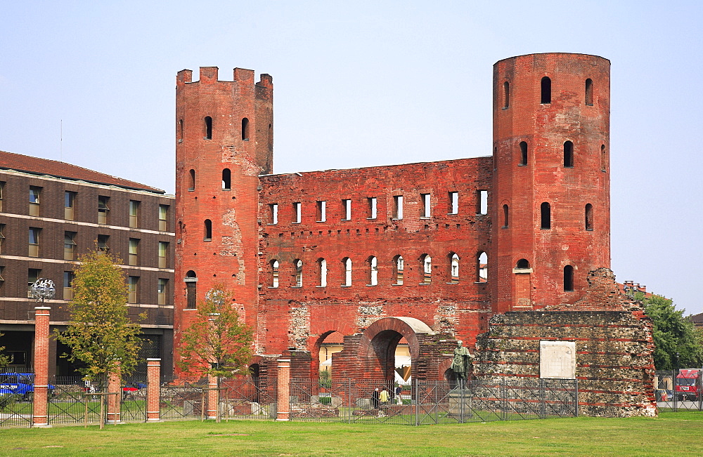 Porta Palatina, Turin, Piedmont, Italy, Europe