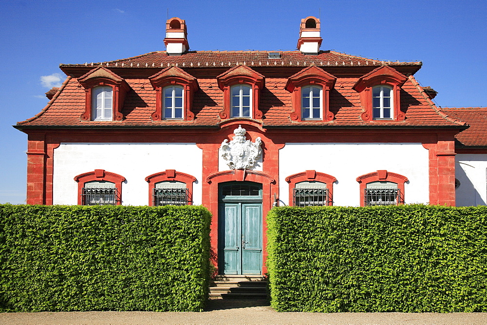 Schloss Seehof Palace, Memmelsdorf, near Bamberg, Upper Franconia, Bavaria, Germany, Europe