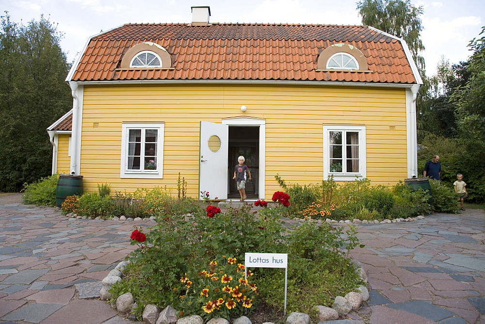 Lotta's House, Astrid Lindgren's World amusement park, Vimmerby, Sweden, Scandinavia, Europe