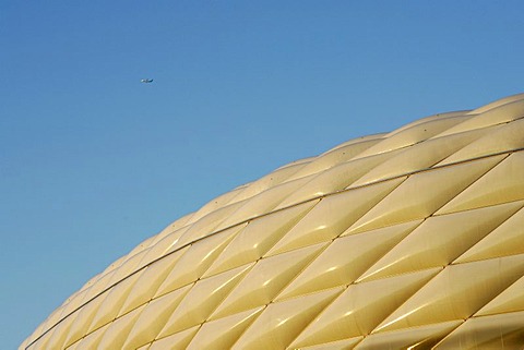 Munich, GER, 12. Oct. 2005 - Facade of Munich Allianz-Arena