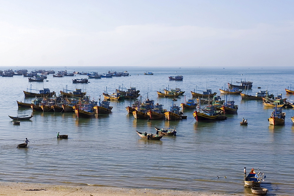 Harbour of Mui Ne, Vietnam, Asia