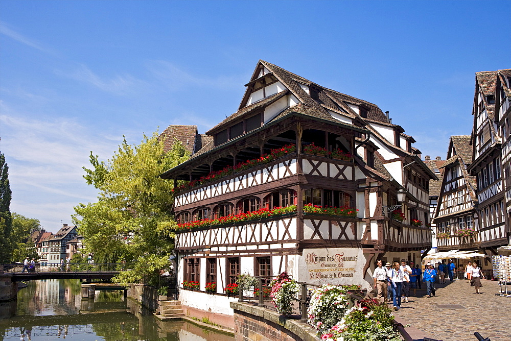 Restaurant Maison de Tanneurs, Petite France, Strasbourg, Alsace, France, Europe