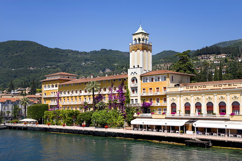 Grand Hotel, Gardone Riviera, Lake Garda, Lombardy, Italy, Europe