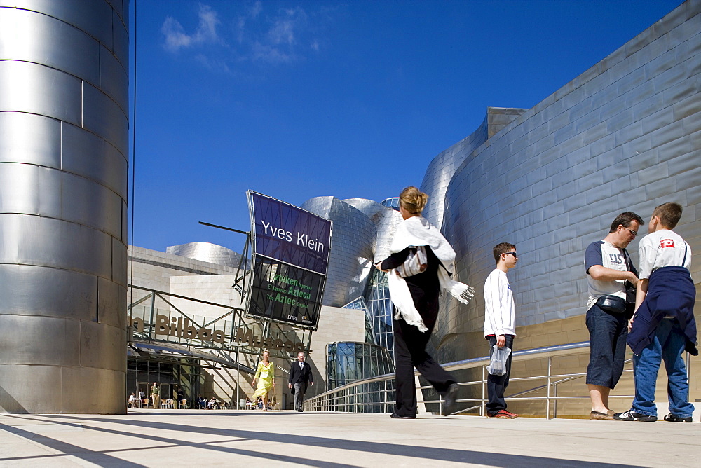 Guggenheim Museum, Bilbao, Basque Country, Spain, Europe