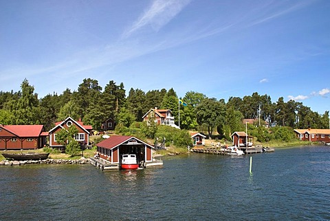 Skerry near Vaxholm, Stockholm archipelago, Sweden