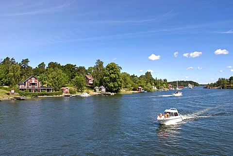 Skerry near Vaxholm, Stockholm archipelago, Sweden