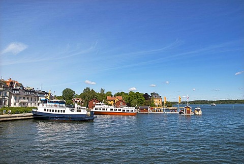 Vaxholm, skerry, Stockholm archipelago, Sweden