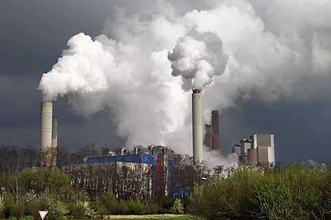 Power plant Eschweiler, North Rhine-Westphalie, Germany