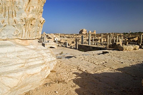 Roman archeological site of Sabrata, Libya