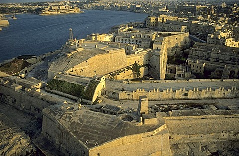 View over Valetta, La Valetta, capital of Malta, Unesco World Heritage Site