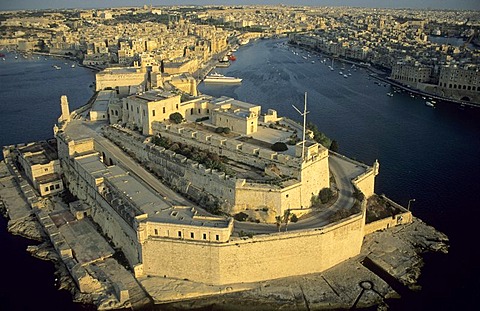 View over Valetta, La Valetta, capital of Malta, Unesco World Heritage Site