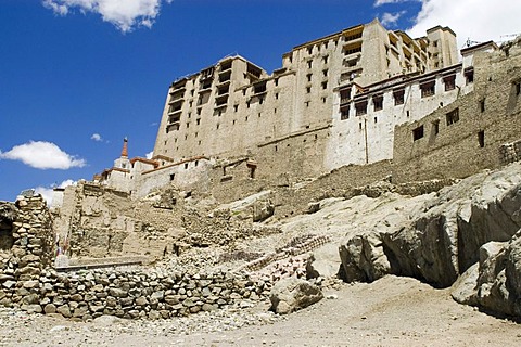 City palace in Leh, Ladakh, Jammu and Kashmir, India