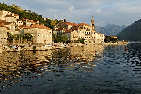 Historic town of Perast at the Bay of Kotor, Montenegro