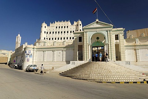 Palace of the sultan, Sayun, Wadi Hadramaut, Yemen