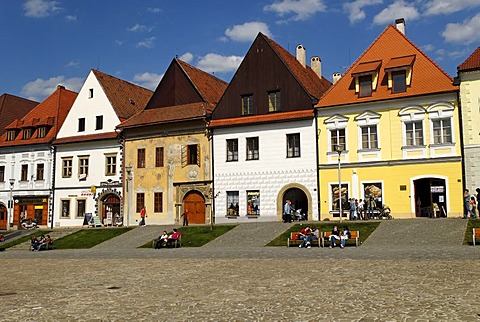 City square of Bardejov, Unesco World Heritage Site, Slovakia