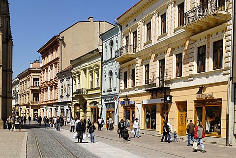 Historic old town of Kosice, Slovakia