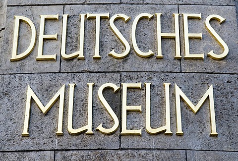 Logo of Deutsches Museum, Munich, Bavaria, Germany