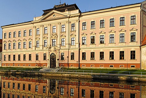 Historic old town of Ceske Budejovice, Budweis, Budvar, Bohemia, Czech Republic