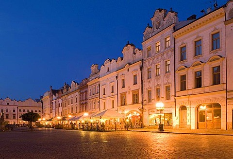 Historic old town of Pardubice on the Labe, Elbe, east Bohemia, Czech Republik