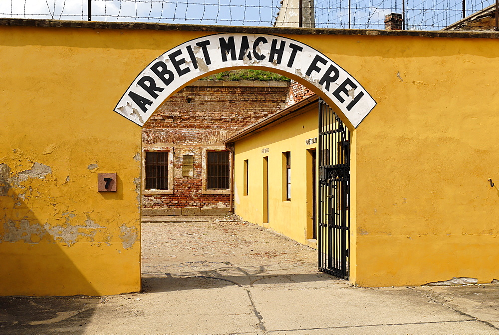 Gestapo prison Small Fortress Theresienstadt, Terezin, north Bohemia, Czech Republic