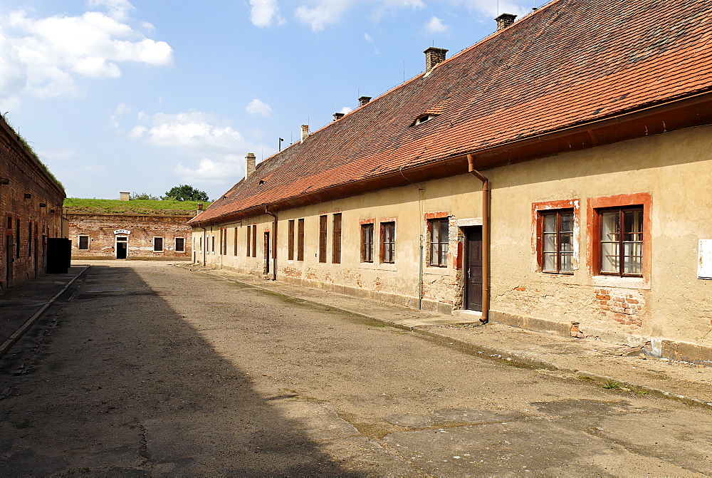 Gestapo prison Small Fortress Theresienstadt, Terezin, north Bohemia, Czech Republic