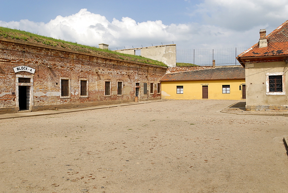 Gestapo prison Small Fortress Theresienstadt, Terezin, north Bohemia, Czech Republic