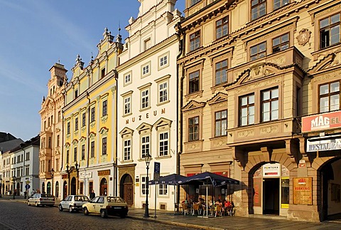Historic old town of Pilsen, Plzen, Bohemia, west Bohemia, Czech Republic