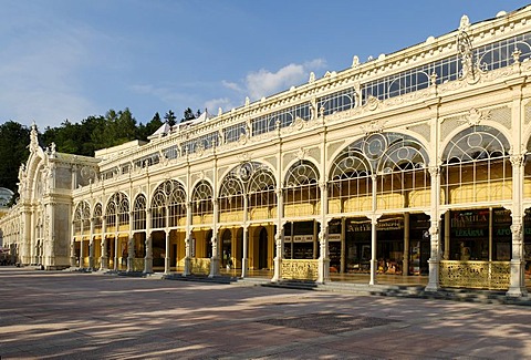 Health resort Marianske Lazne, Marienbad, West Bohemia, Czech Republik