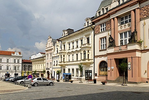 Historic old town of Kolin on the Labe, Elbe, river, central Bohemia, Czech Republic