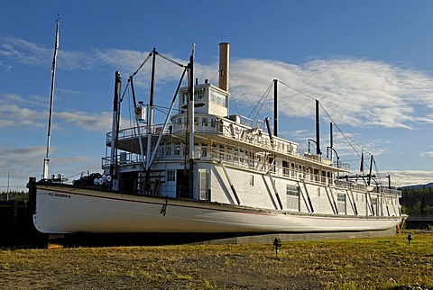 Historic paddlewheeler Klondike, Whitehorse, Yukon, Canada