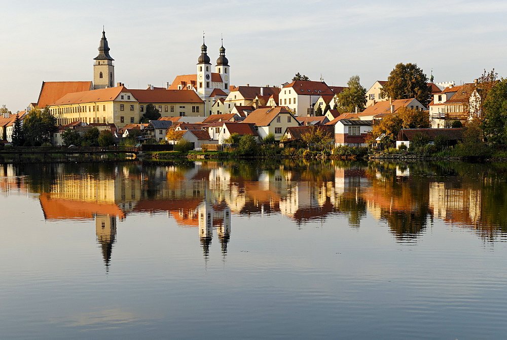 Historic old town of Telc, Unesco World Heritage Site, Moravia, Czech Republic