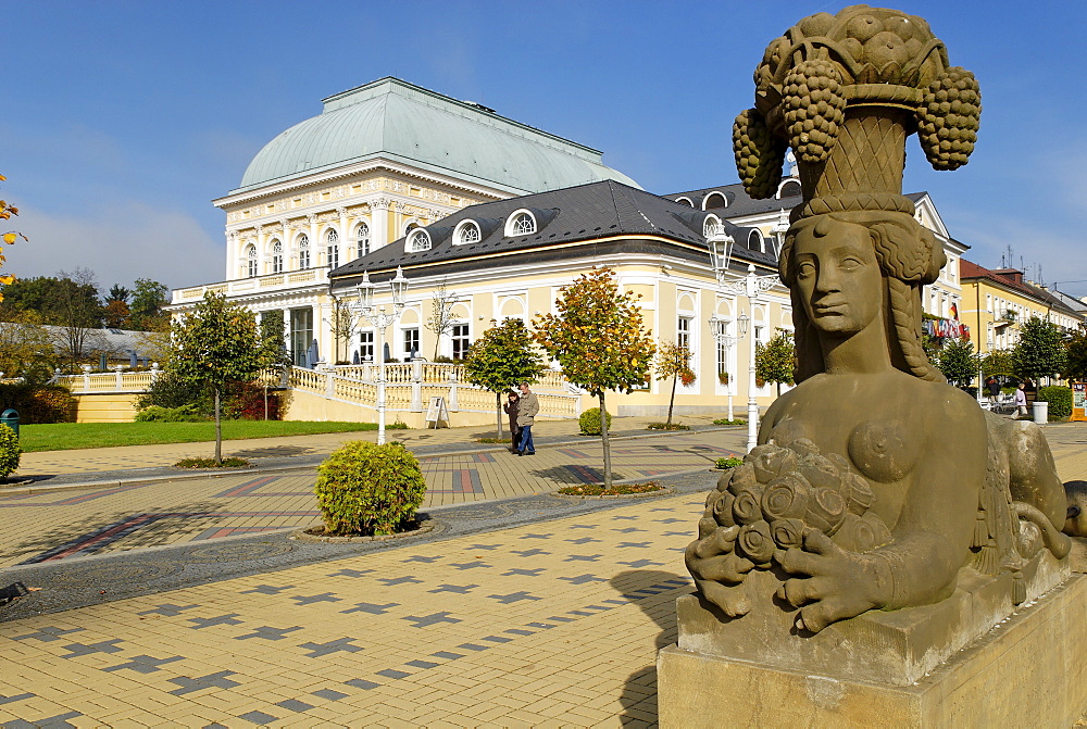 Frantiskovy Lazne Spa, Franzensbad, west Bohemia, Czech Republik