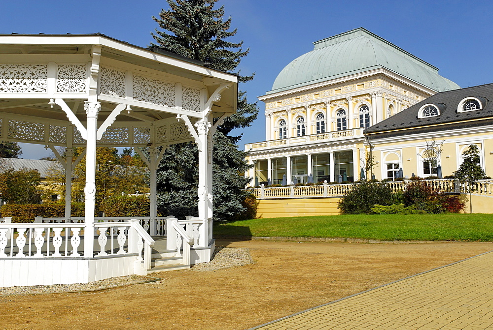 Frantiskovy Lazne Spa, Franzensbad, west Bohemia, Czech Republik