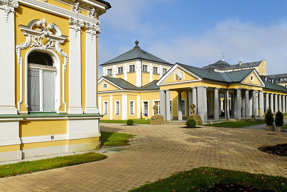 Frantiskovy Lazne Spa, Franzensbad, west Bohemia, Czech Republik