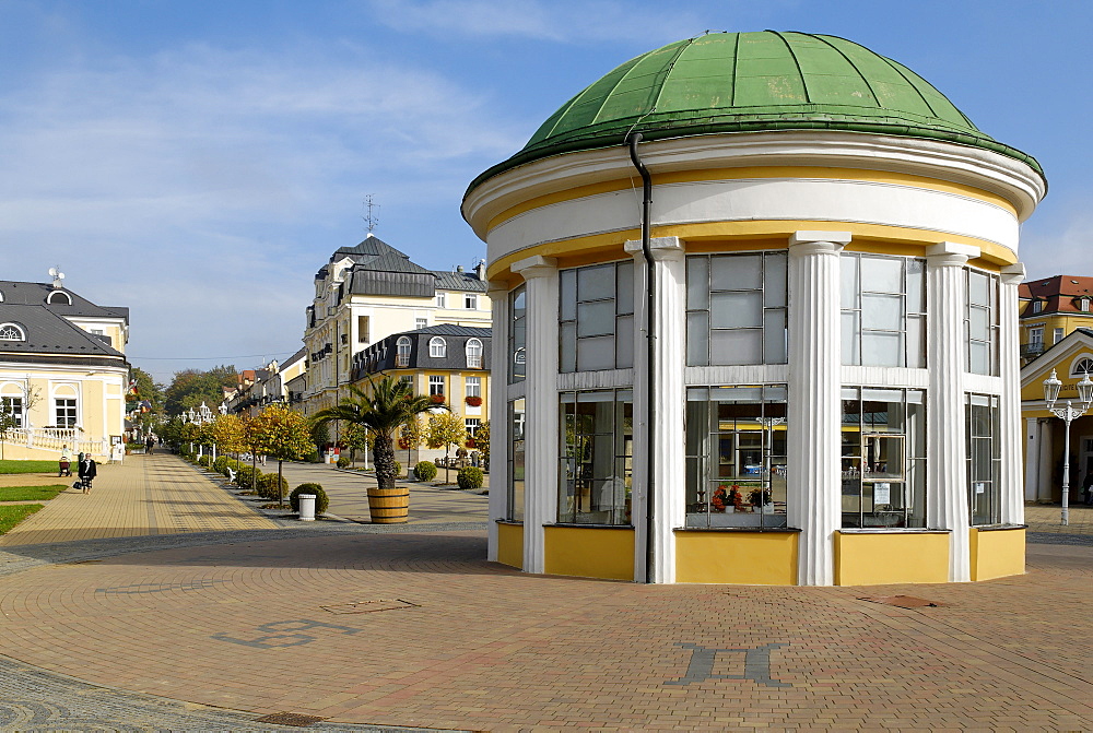 Frantiskovy Lazne Spa, Franzensbad, west Bohemia, Czech Republik